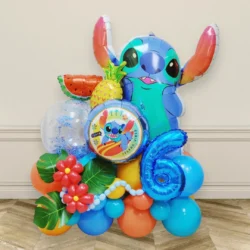 Lilo and Stitch Beach Theme Deluxe Balloon Centerpiece