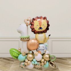 Wild Safari Lion King Balloon Centerpiece