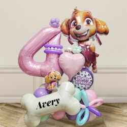 Paw Patrol Skyer Birthday Balloon Centerpiece