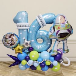 Toy Story Buzz Birthday Grand Balloon Centerpiece